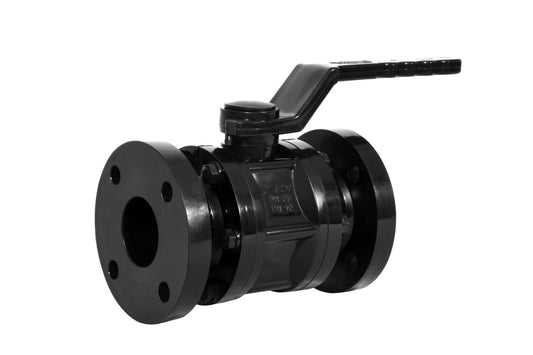 PP Ball Valve With Flange End